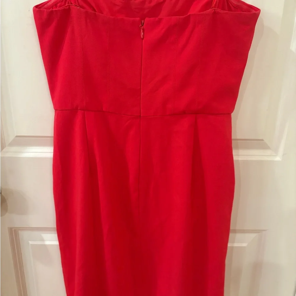 BCBGMaxAzria Vibrant Red Garment - Picture 3 of 7